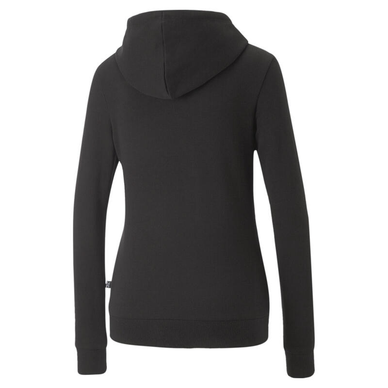 Essentials+ Embroidery Hoodie Damen PUMA Black