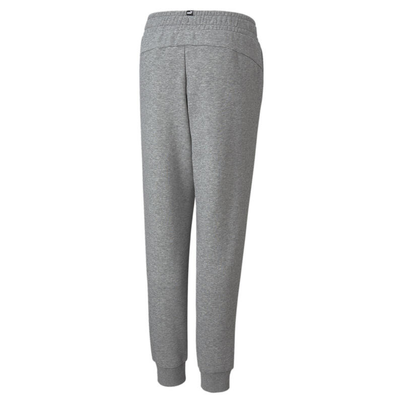 Młodzieżowe spodnie z logo Essentials PUMA Medium Gray Heather