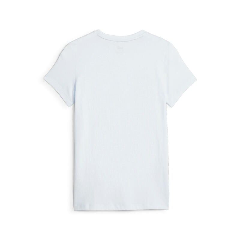 T-shirt com logótipo essencial para mulher PUMA Icy Blue