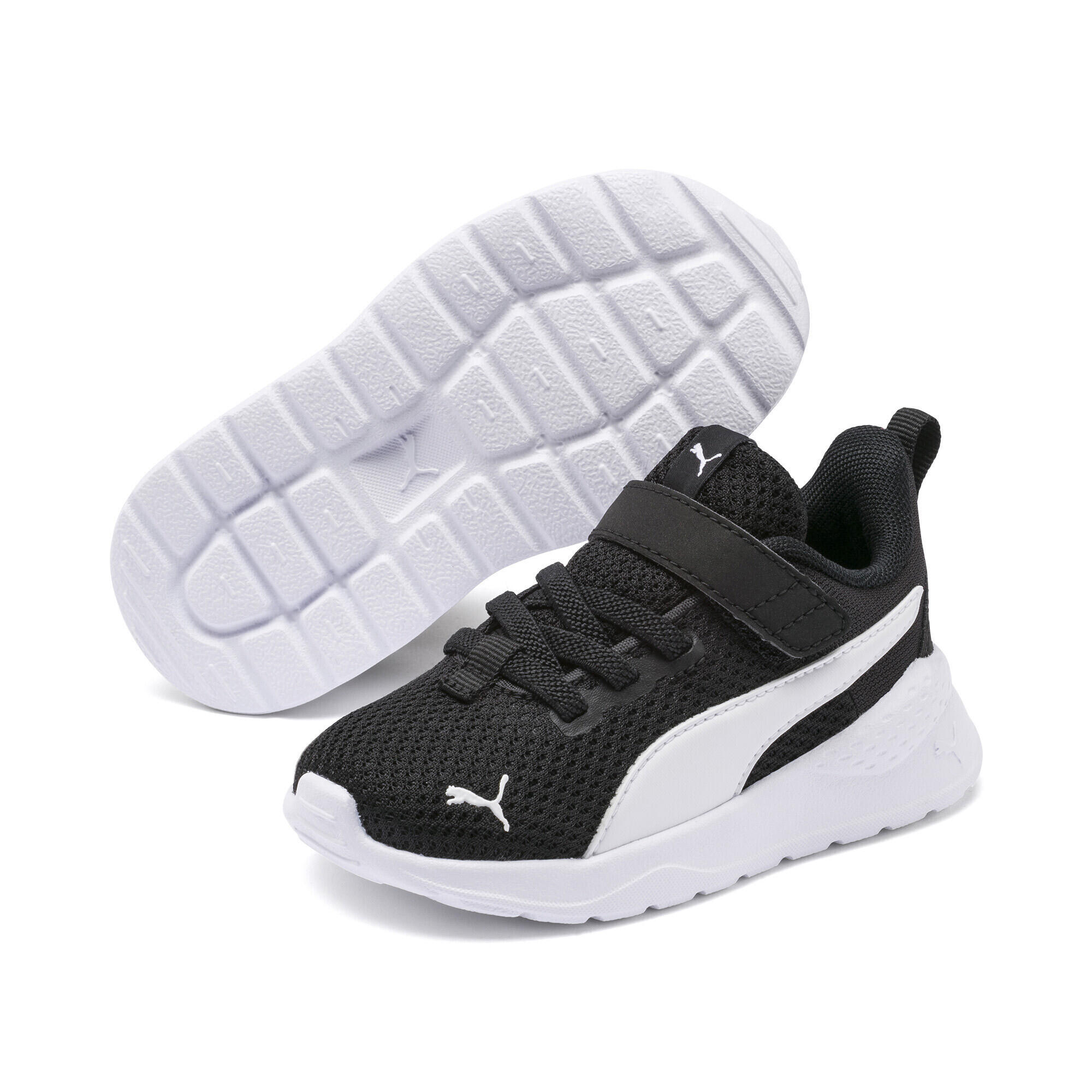 Puma - Baskets Anzarun Lite Bébé Puma - Baskets - Blanc|noir - 21 - Decathlon