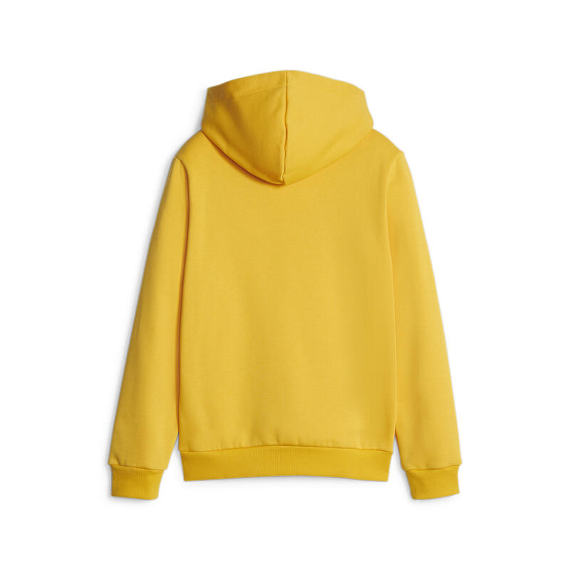 Essentials+ hoodie met groot tweekleurig logo voor jongeren PUMA Yellow Sizzle