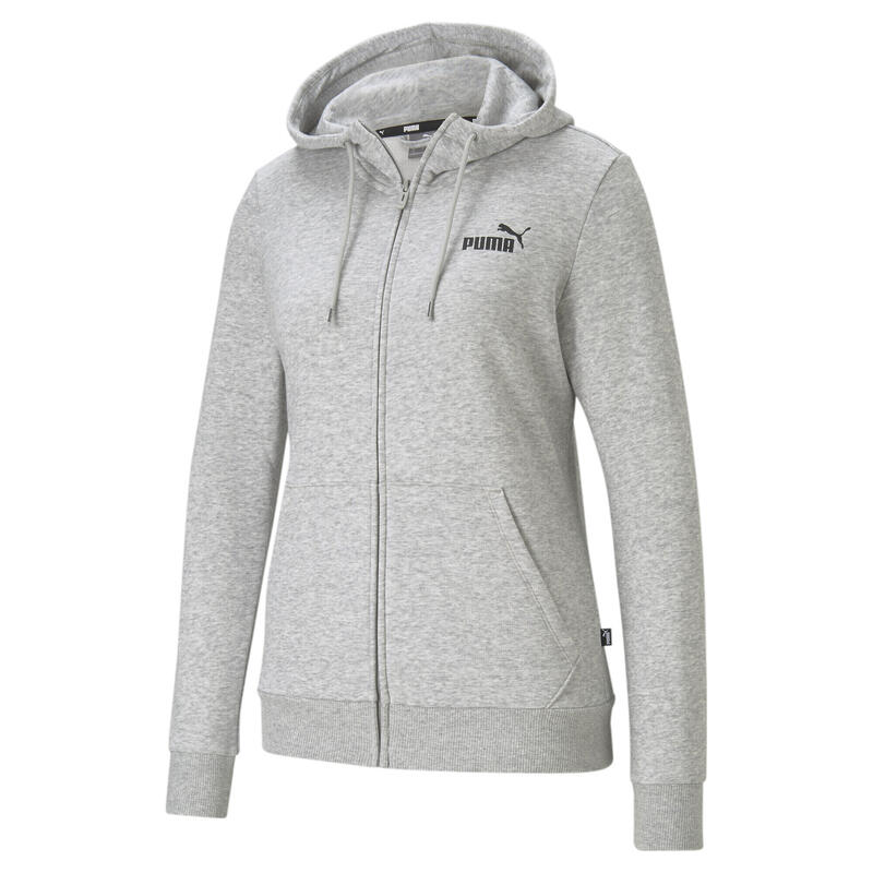 Sudadera con capucha y cremallera completa Essentials Mujer PUMA