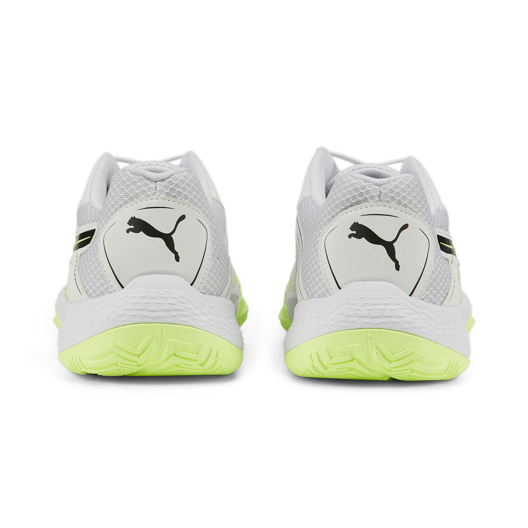 Solarstrike II indoorsportschoenen PUMA White Fizzy Light Black Yellow 2/7
