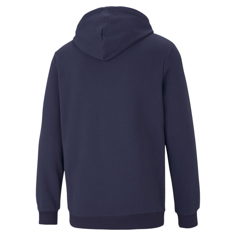 Essentials hoodie met groot logo voor heren PUMA Peacoat Blue