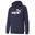 Essentials hoodie met groot logo voor heren PUMA Peacoat Blue