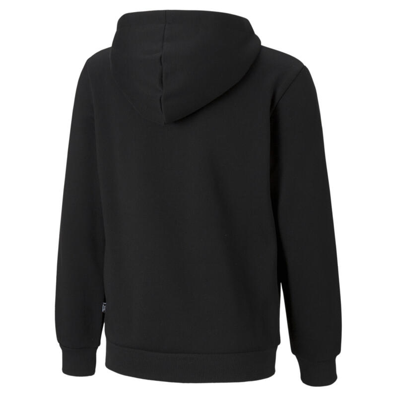 Essentials Hoodie mit großem Logo Jungen PUMA Black