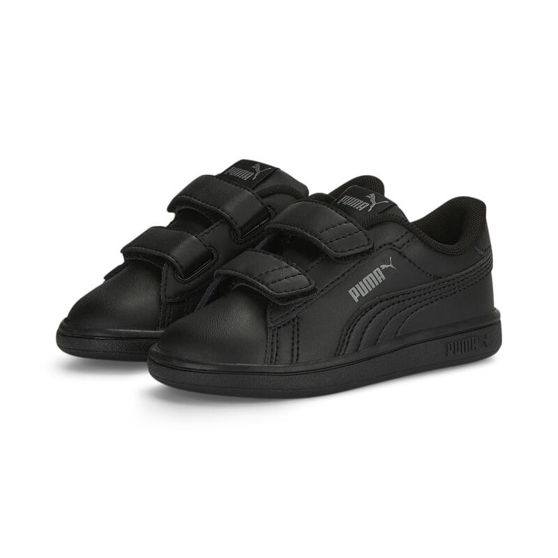 Sneakers Smash 3.0 Leather V da bimbi PUMA Black Shadow Gray Sneakers Smash 3.0 Leather V da bimbi PUMA Black Shadow Gray