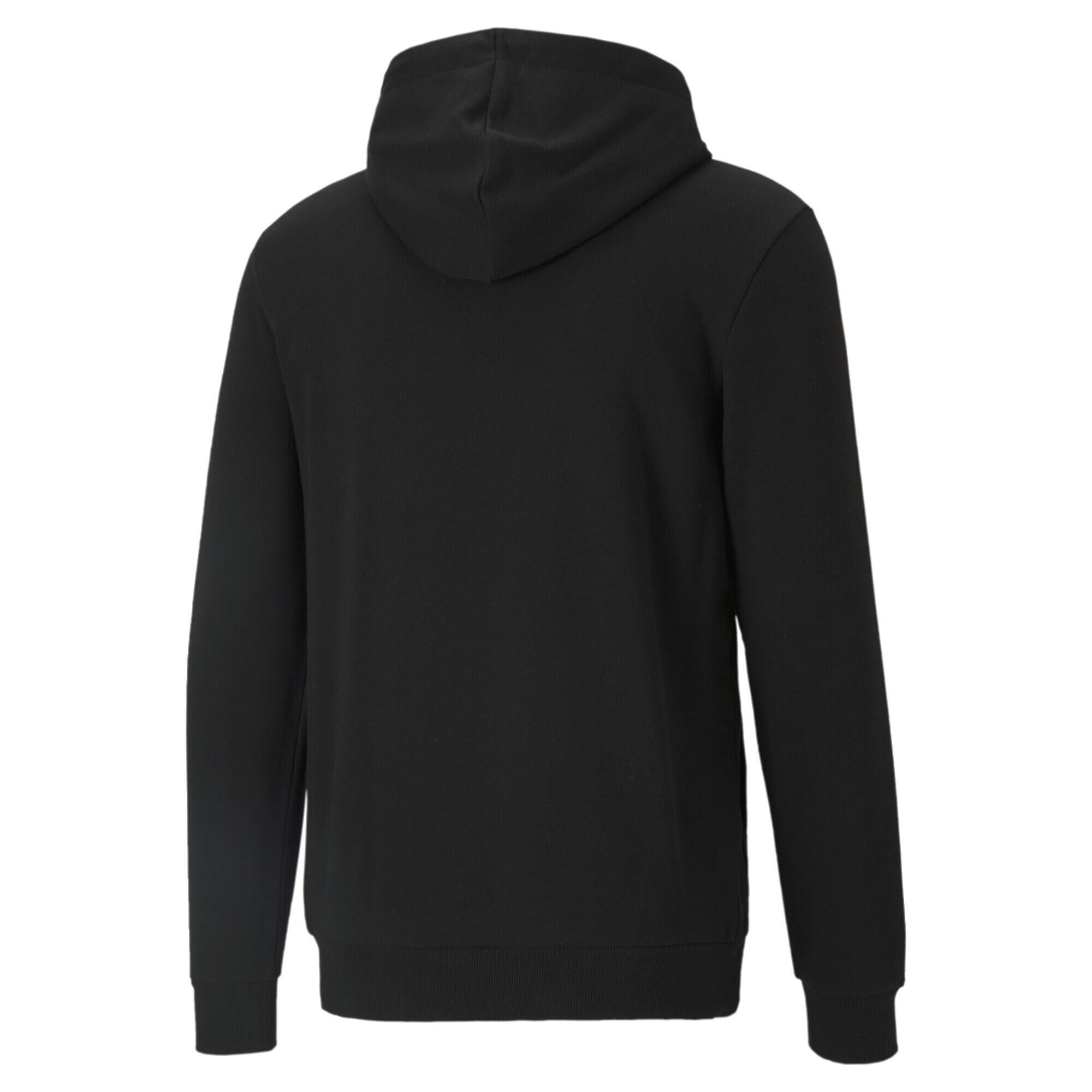 Sudadera con capucha Hombre PUMA Essentials Big Logo Negro 5/7