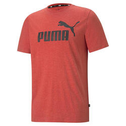 Essentials Heather T-shirt voor heren PUMA High Risk Red