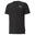 Essentials T-shirt heren met klein logo PUMA Black Cat