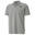 Essentials Pique poloshirt heren PUMA Medium Gray Heather Cat