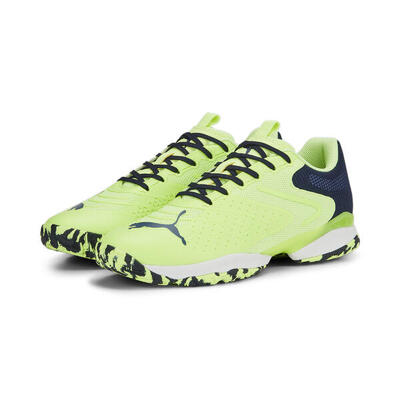 Zapatillas pádel Solarattack RCT PUMA Fast Yellow Navy White Blue