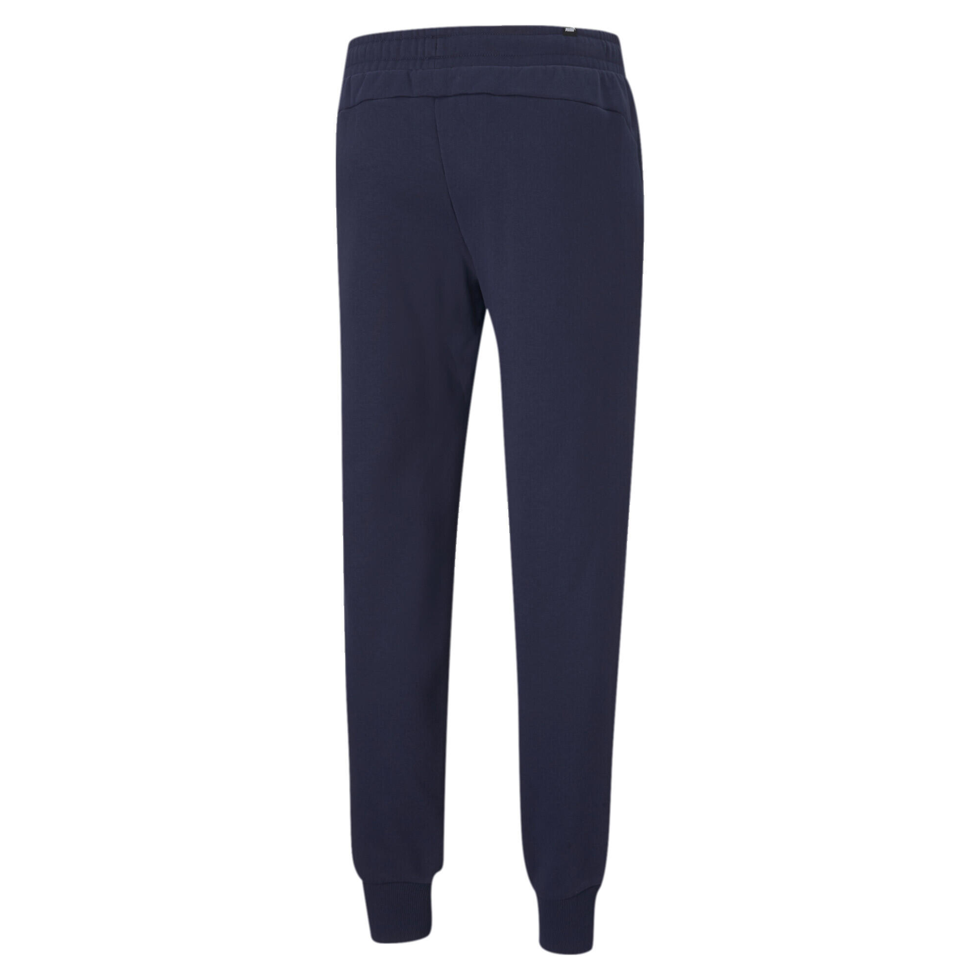 Pantalones de chándal Essentials Logo Hombre PUMA Peacoat Blue 3/4