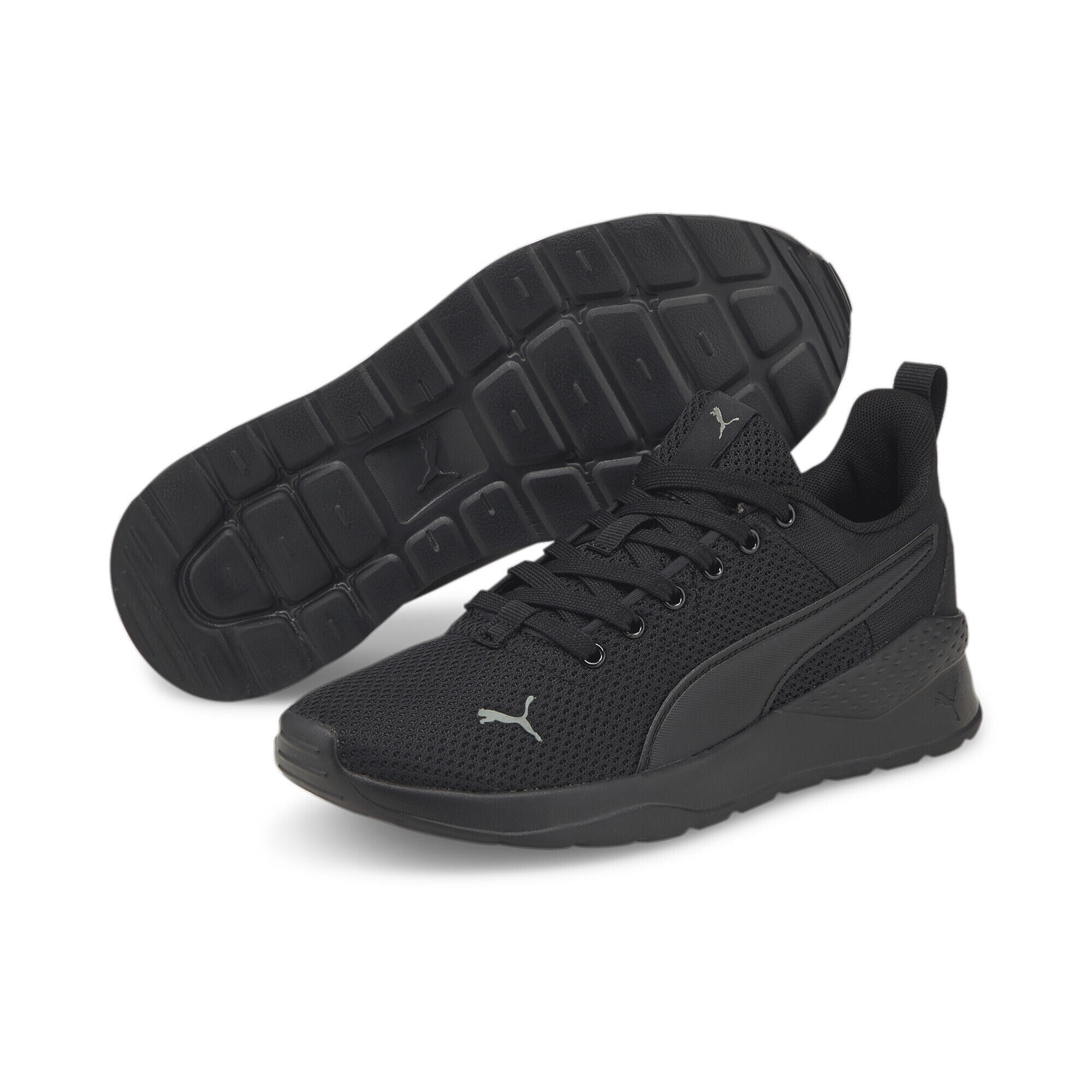 Puma - Baskets Anzarun Lite Enfant Et Adolescent Puma - Baskets - Gris|noir - 39 - Decathlon