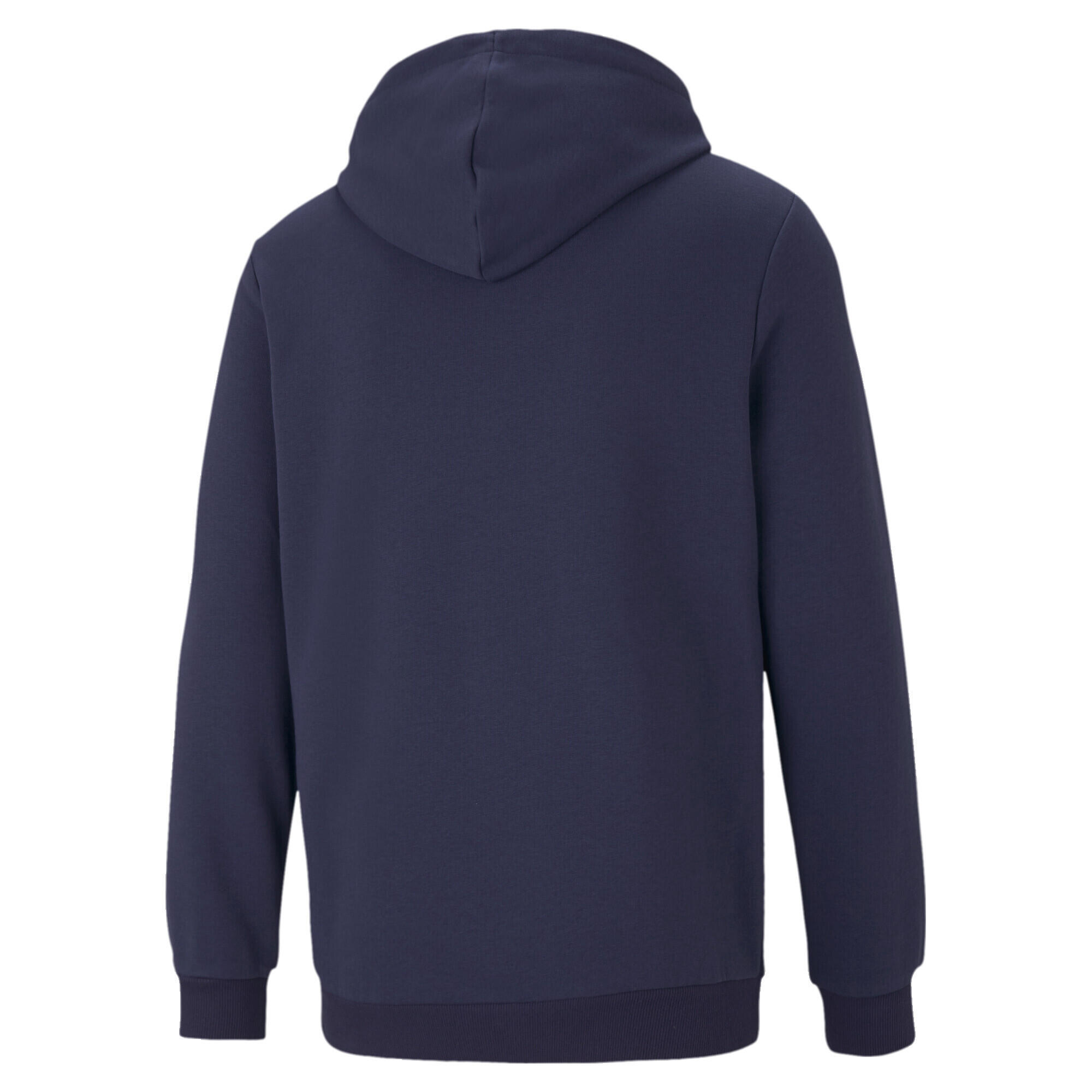 Hoodie à gros logo Essentials+ Homme PUMA Peacoat Blue 5/5