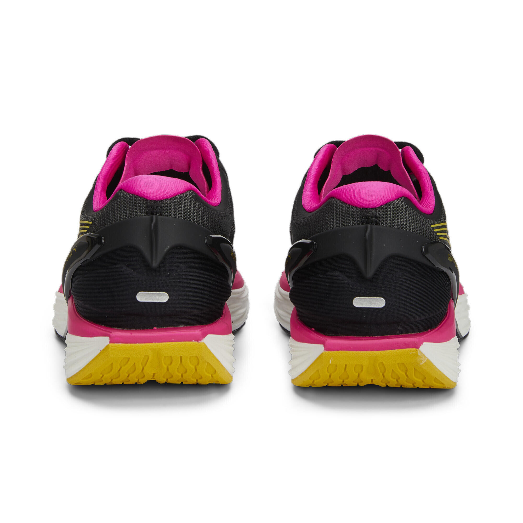 Scarpe da running XX Nitro da donna PUMA Black Ravish Fresh Pear Pink Yellow 2/6