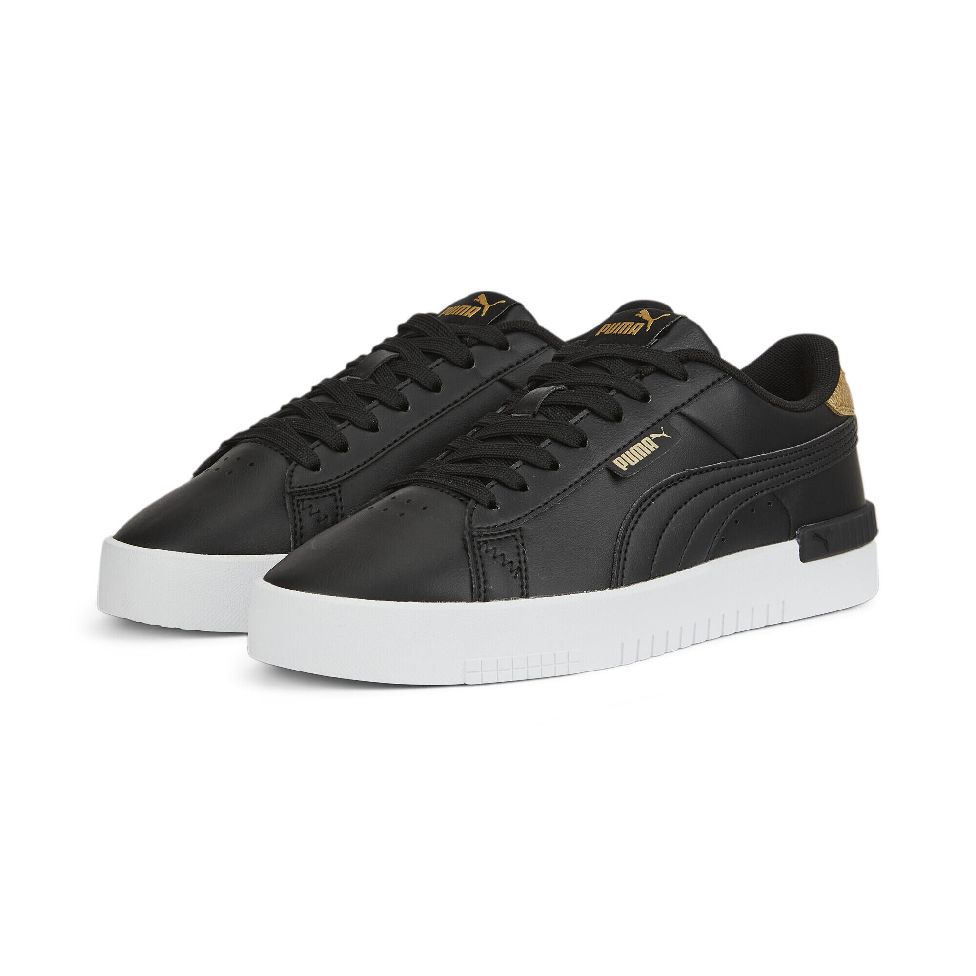 Puma - Basket Jada Distressed Femme Puma Black Team Gold Beige - Baskets - Beige|jaune|noir - Decathlon