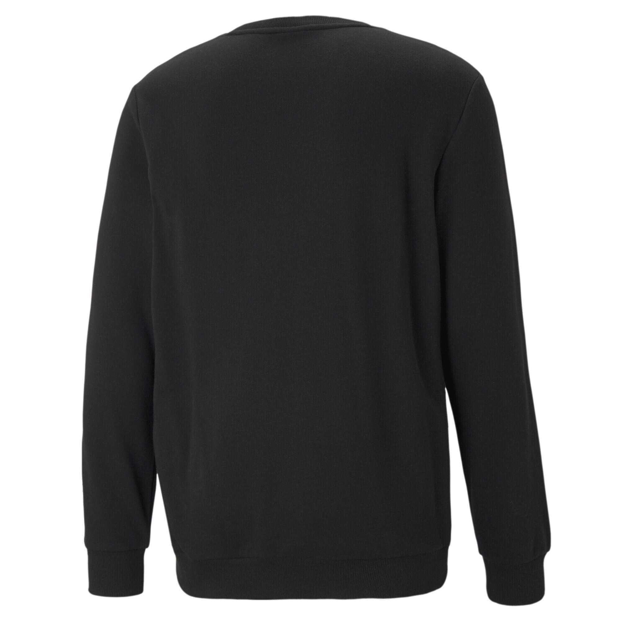 Essentials Big Logo sweater met ronde hals voor heren PUMA Black 2/7