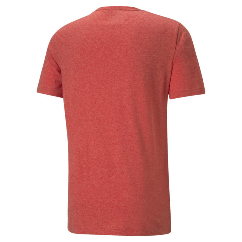 Camiseta jaspeada Hombre PUMA Essentials Rojo