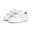 Smash 3.0 leren V sneakers voor baby’s PUMA White Cool Light Gray