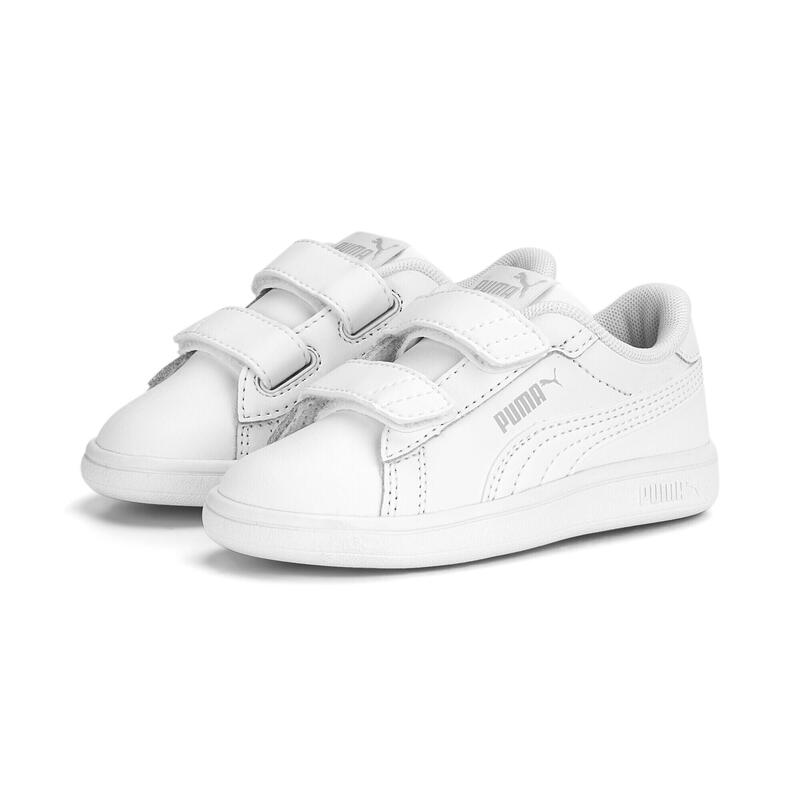 Sneakers Smash 3.0 Leather V da bimbi PUMA White Cool Light Gray