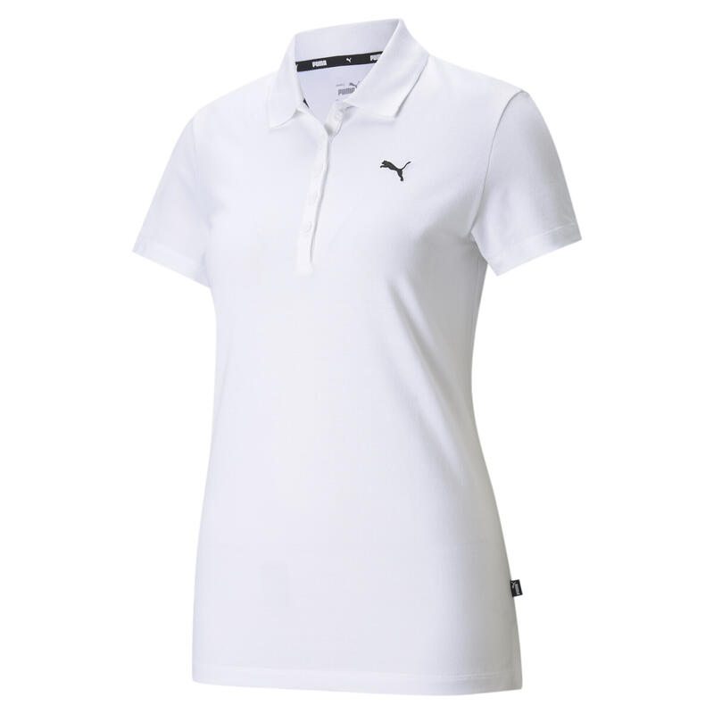 Polo Essentials donna PUMA White Cat