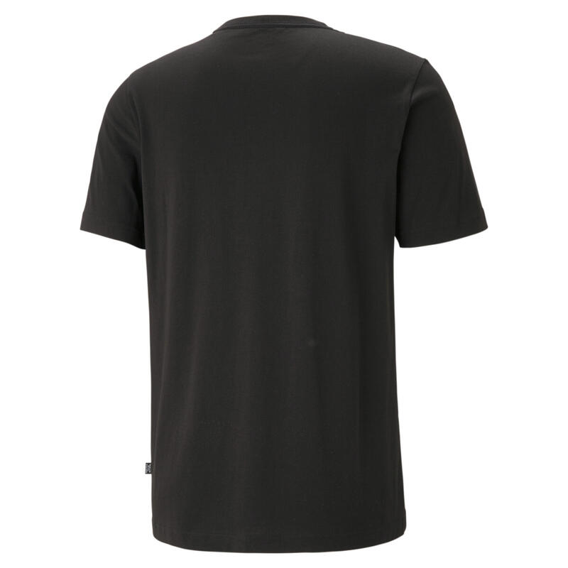 Essentials T-shirt met klein logo voor heren PUMA Black