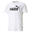 Essentials Logo T-Shirt Herren PUMA White