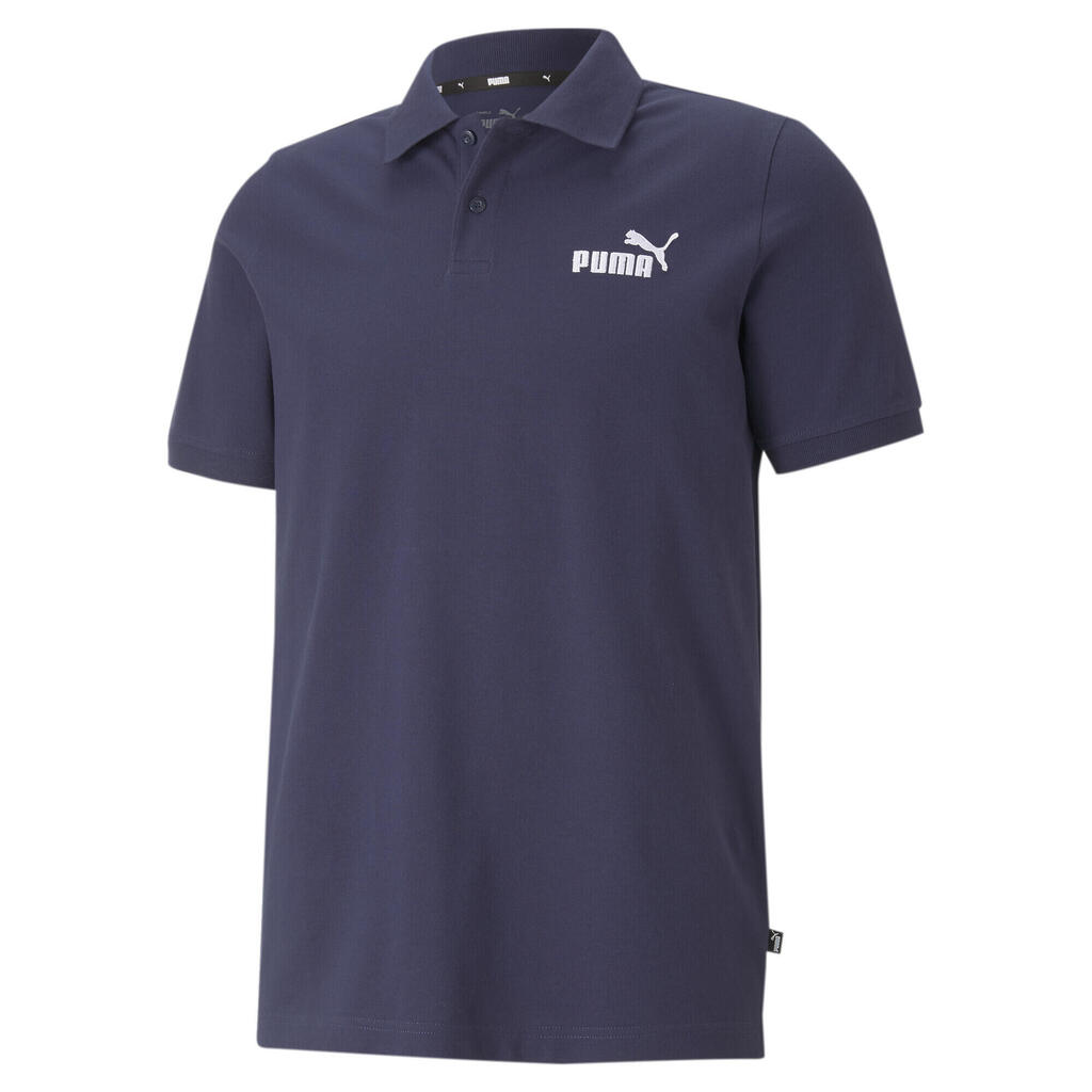 Puma Polo Shirt Puma Ess Pique Polo Blue 06 Adult