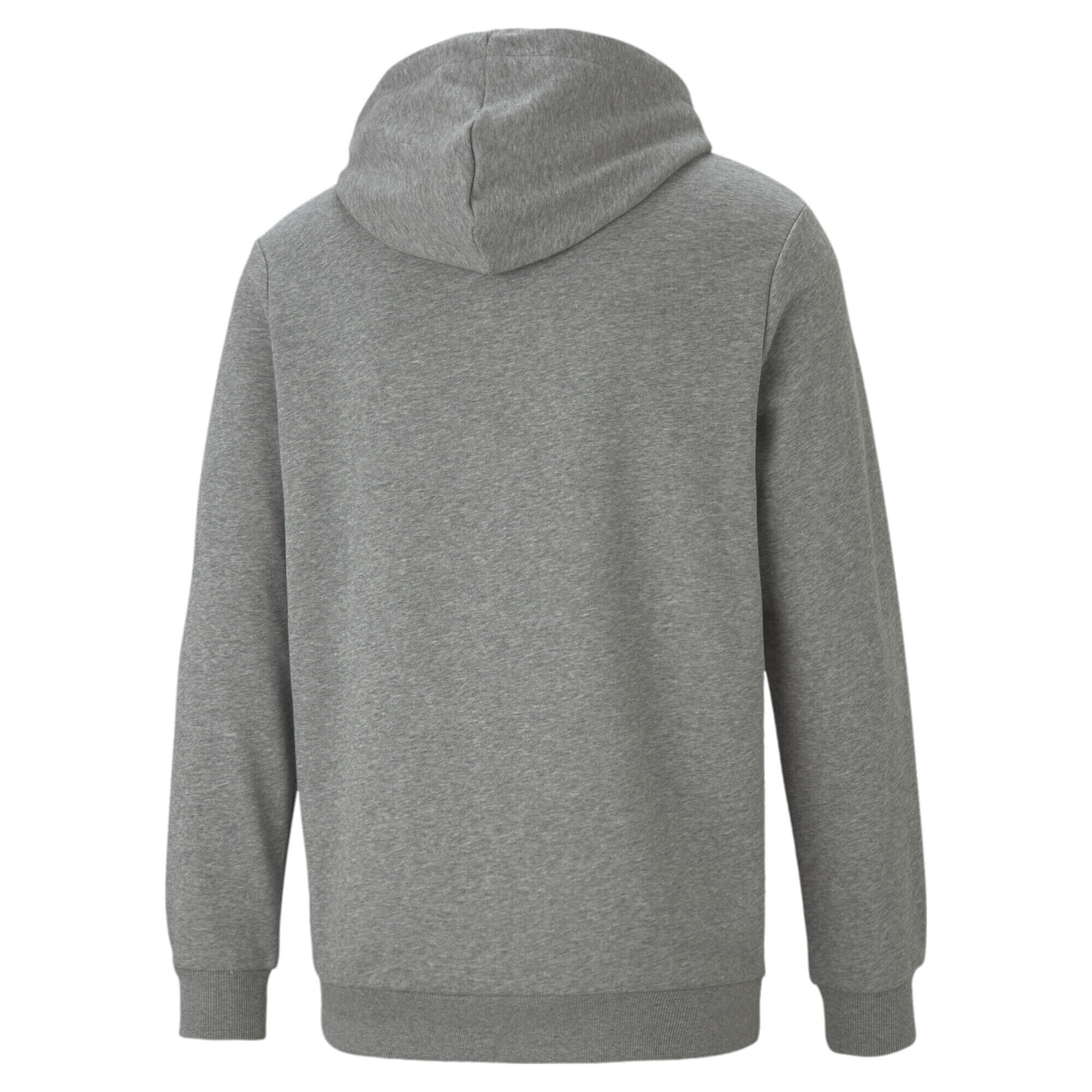 Hoodie à gros logo Essentials+ Homme PUMA Medium Gray Heather 5/5
