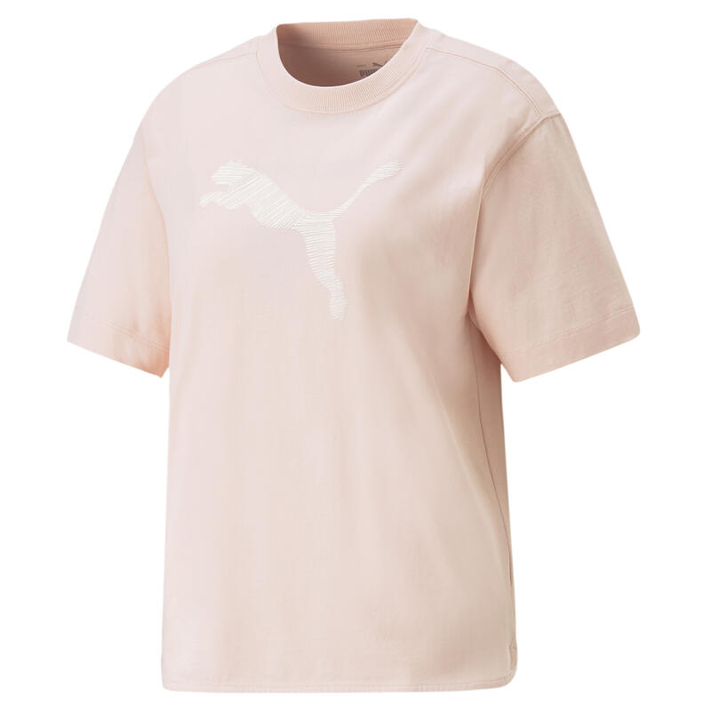 T-shirt HER da donna PUMA Rose Dust Pink
