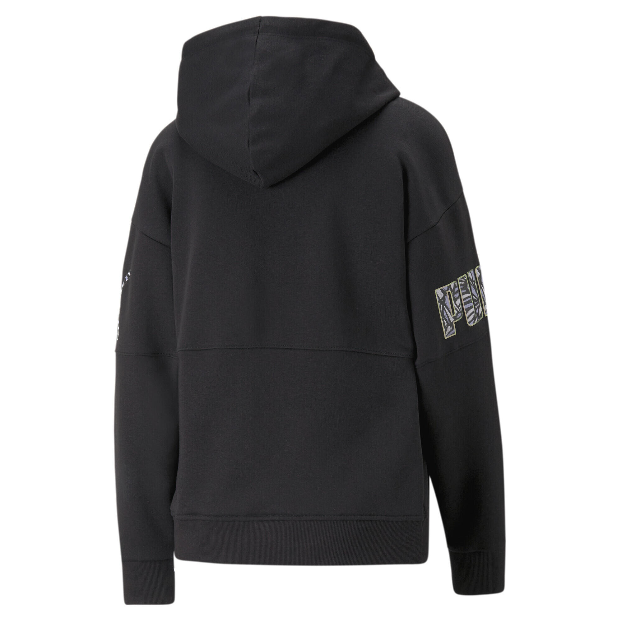 Bluza Z Kapturem Puma Power Nova Shine Colorblock 6/7