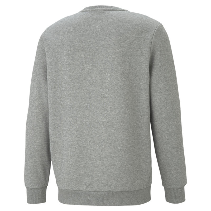 Sweat à col rond Essentials Big Logo homme PUMA Medium Gray Heather