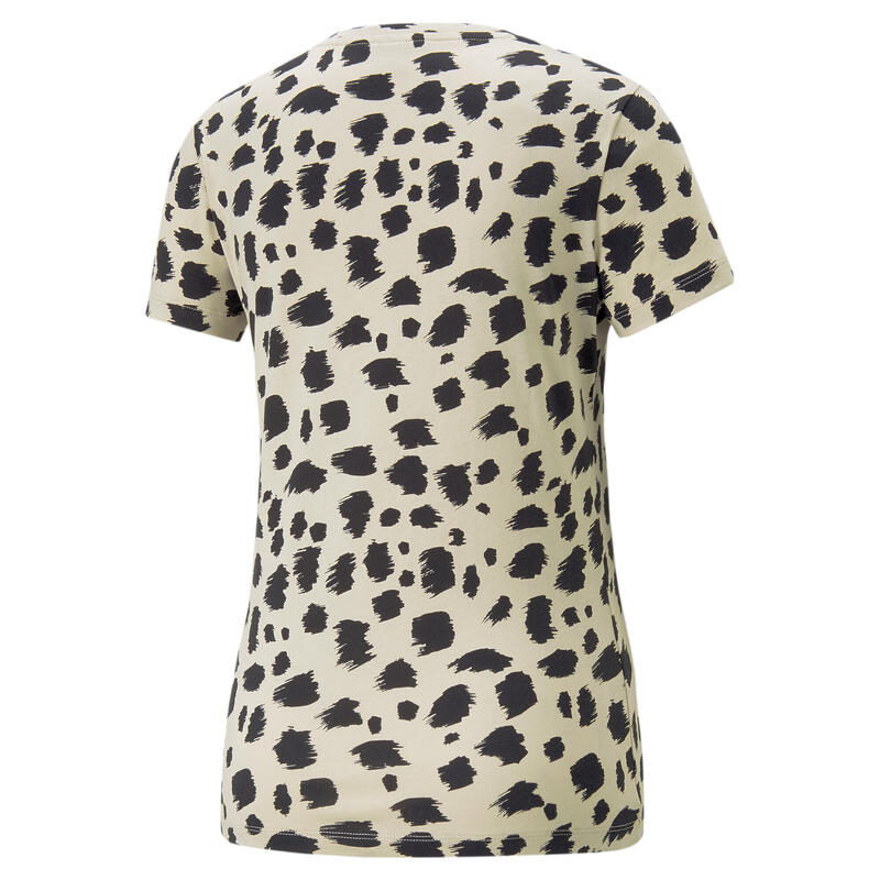 Camiseta Mujer Essentials+ Animal Printed PUMA Granola Beige