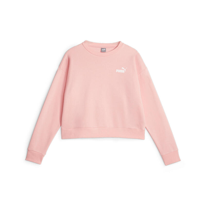 ESS+ sweatshirt voor dames PUMA Peach Smoothie Pink