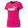 Camiseta Mujer Essentials Logo PUMA Rosa