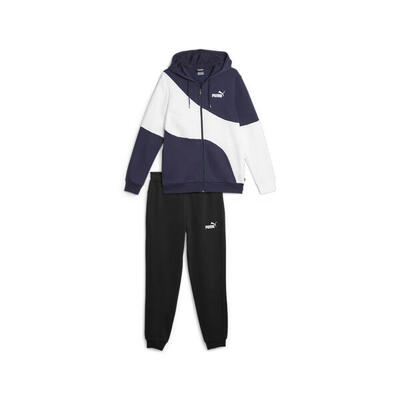 Tuta con cappuccio da uomo PUMA Navy Blue