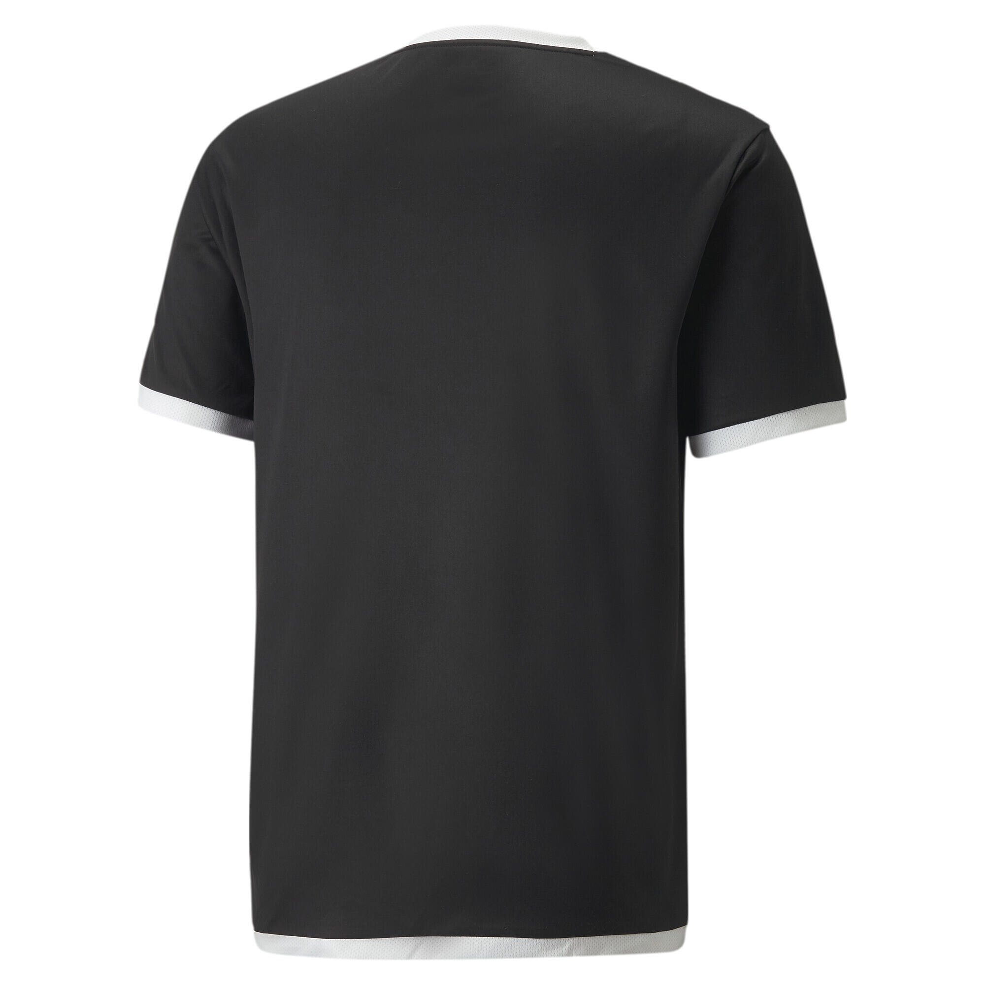 teamLIGA Fußballtrikot Herren PUMA Black White 4/6