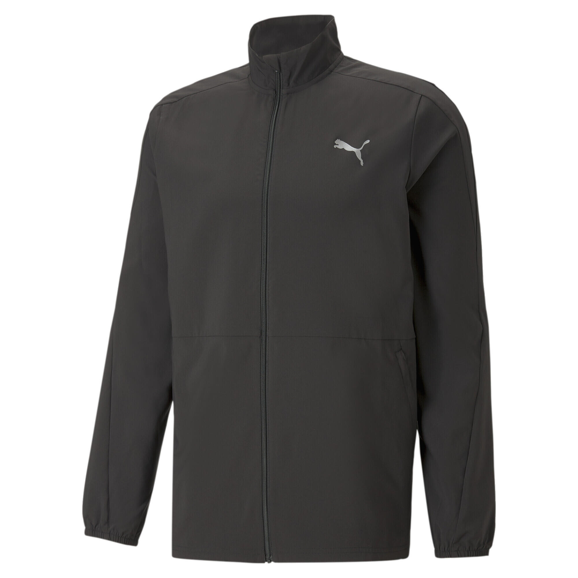 Casaco de corrida em tecido run favourite para homem puma black