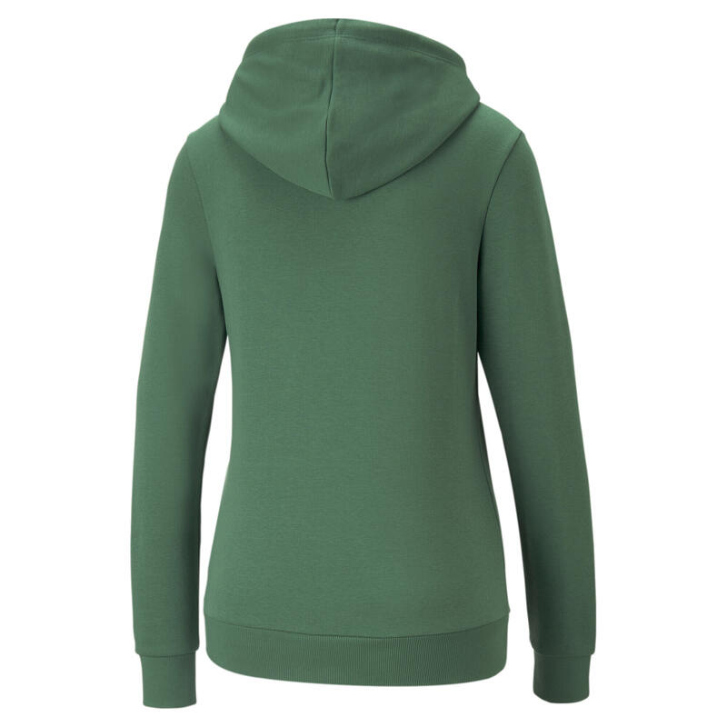 Pulóver Puma Ess Logo Hoodie Tr S, Zöld, Nők