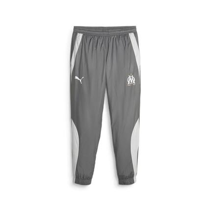 Pantalon d'avant-match 23/24 Olympique de Marseille PUMA Black Flat Dark Gray