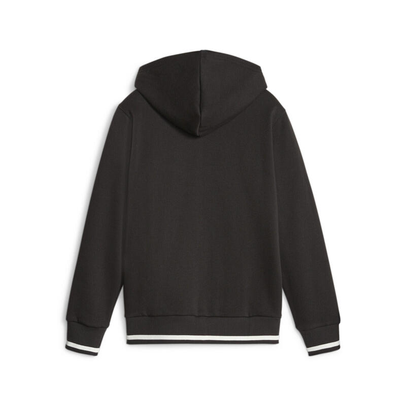 PUMA SQUAD fleece hoodie met rits voor jongeren PUMA Black