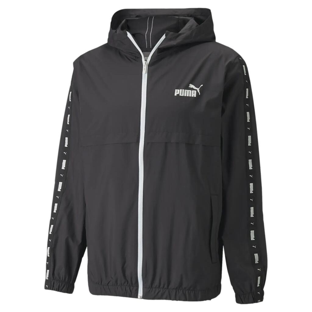 Mens ESS+ Tape Windbreaker (Black)