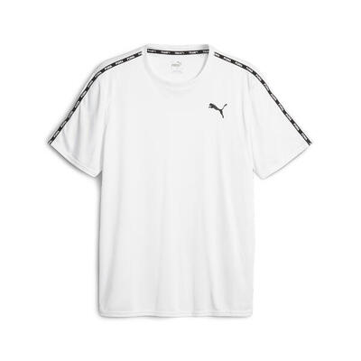 T-shirt da training PUMA FIT Taped da uomo PUMA White