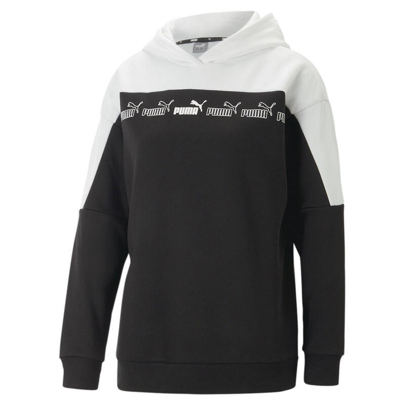 Around the Block Hoodie Női PUMA Black White