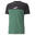 T-shirt Essentials+ PUMA Vine Green com blocos de cor para homem