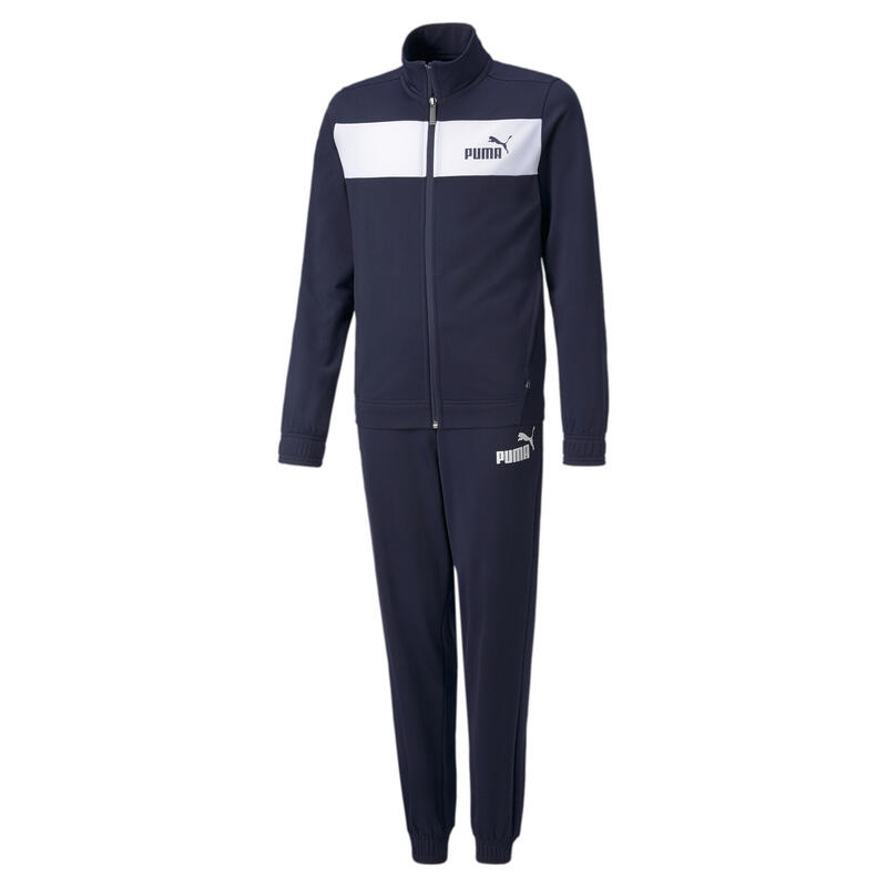 Chándal de poliéster Niño PUMA Peacoat Blue