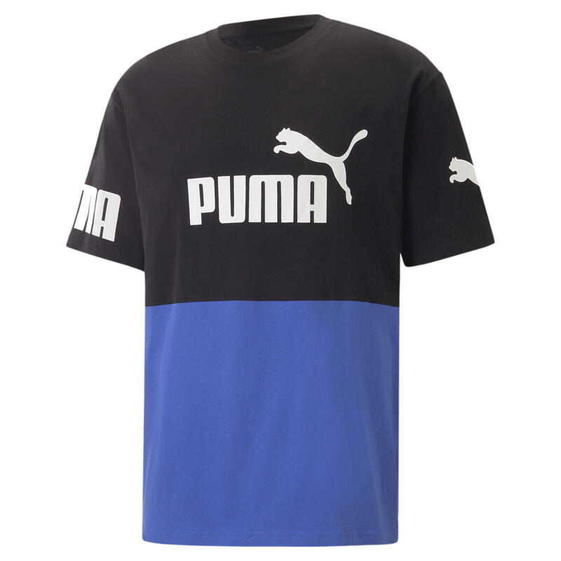 Koszulka Sportowa Męska  Puma Power Colorblock