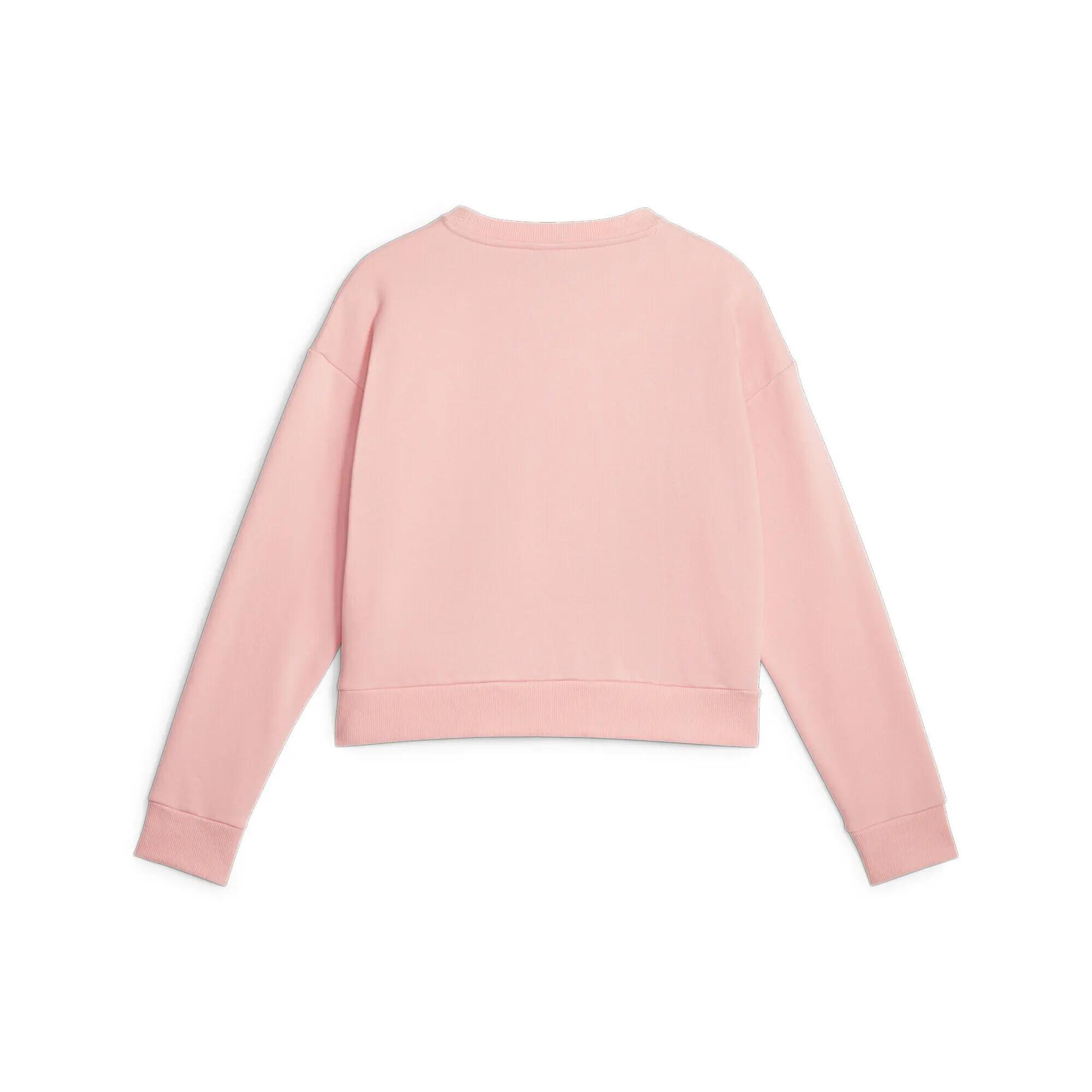 Felpa ESS+ da donna PUMA Peach Smoothie Pink 6/6