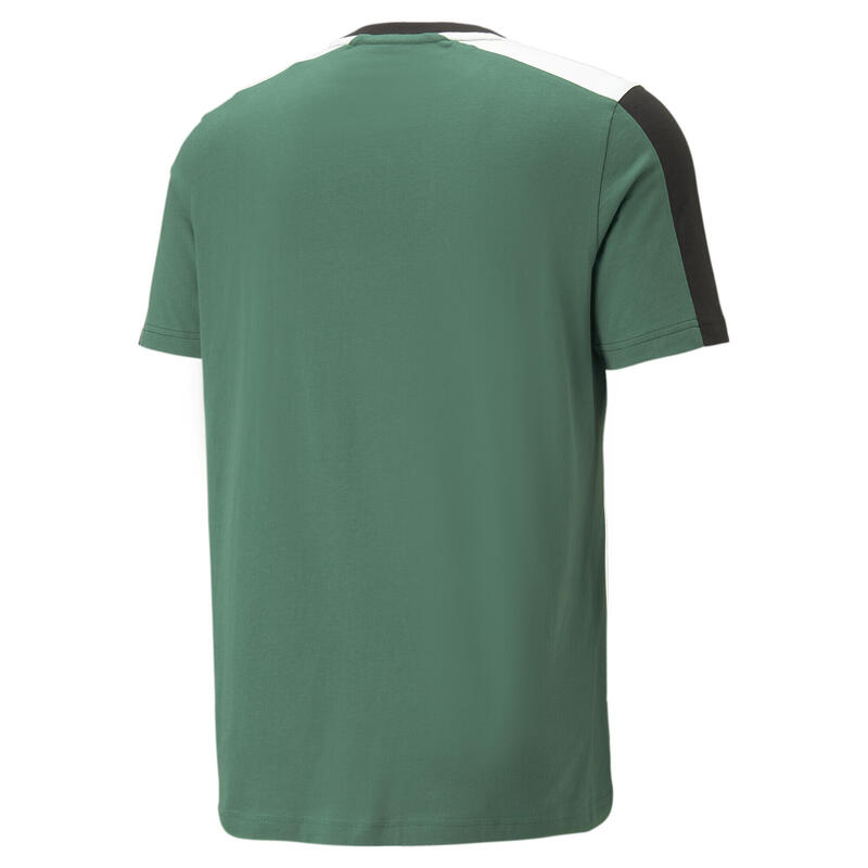 Essentials+ Block T-Shirt Herren PUMA Vine Green